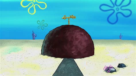 spongebob patrick's house.